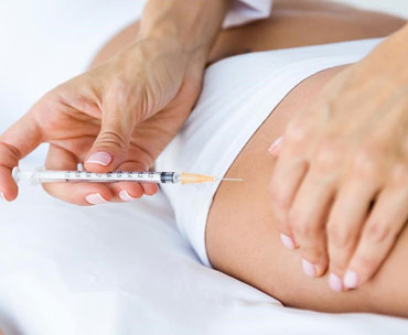 تزریق ژل به کنار ران